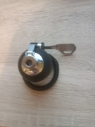 Pas cnoty męski brutalny z kolcami w 