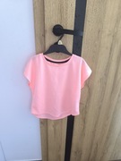 Sportowa koszulka dziewczęca t-shirt h&m 110/116