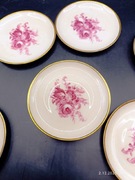 Rosenthal Kronach Germany – zestaw 6 małych talerzyków kolekcjonerskich 