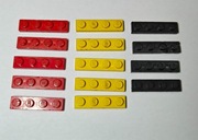 Lego 3710 płytka 1x4 mix - 14 sztuk !