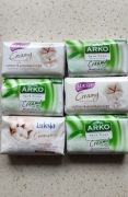Zestaw 6 sztuk mydło luksja crema i inne + gratis 