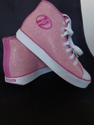 Butorolki buty z rolkami różowe brokat 38 Heelys