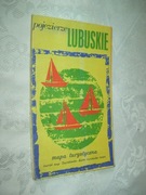 POJEZIERZE LUBUSKIE - MAPA TURYSTYCZNA - 1990