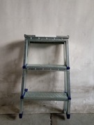 Drabina domowa schodki dwustronne HIGHER 2x3 S-1203