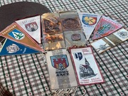 Proporczyki - PRL miasta zbiór 10 szt. lata 60-80