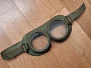 Okulary/ gogle wojskowe / milicyjne zielone  PRL