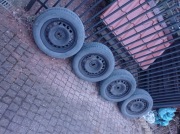 Felgi stalowe 5x105 + Opony 205/60 r16 michelin