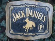 Jack Daniels Unikatowa rzeźba w drewnie. UNIKAT