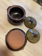 2szt kamionkowe miseczki do bigosu, żurku, smalcu