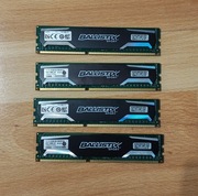 Pamieć Crucial Ballistix Sport 16GB (4x4GB) DDR3 1600MHz CL9