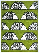 Dywan dziecięcy 120x170 Jeże zielony