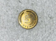 Moneta 5 PFENNIG 1980
