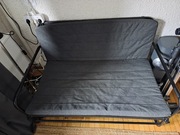 IKEA HAMMARN sofa rozkładana kolor czarny nowa