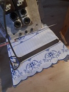 Stara przedwojenna pompka do roweru.