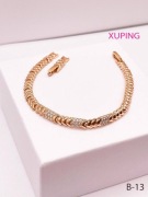 ZŁOTA BRANZOLETKA 17+2cm XUPING - STOP MEDYCZNY 18K