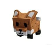 Red fox grow a garden