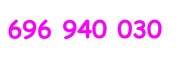 696 940 030 ZŁOTY NUMER T-Mobile / HEYAH