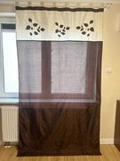 Zasłona Dekoracyjna 240/135 Szelki Zestaw Na 1 Okno