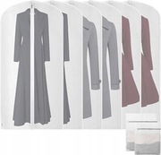 Wodoodporne pokrowce na odzież, garnitur, płaszcz