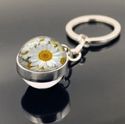 Modna Podwójna Klamra DIY z Motylkiem i Słonecznikiem, Prezent na Święta.