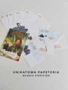 Unikatowa papeteria Władca Pierścieni Drużyna Pierścienia 2002 rok 