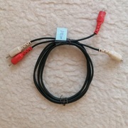 Przedłużacz kabel cinch 2xRCA wtyk - 2xRCA wtyk 