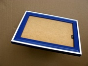 Ramka zdjęcie drewniana niebieska 10x15