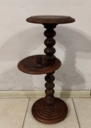 STOLIK KWIETNIK DREWNIANY ANTYK