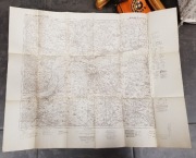 Mapa Piły i okolic z czasów wojny 1941