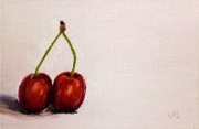 Cherries martwa natura