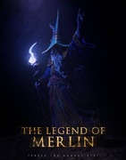 Merlin Legenda Magik Czarodziej 38cm 1/6 Ręcznie Malowana Z1