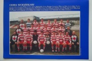 ODRA Wodzisław Śląski -- plakaty drużyny (sezony: 1996/97 do 2001/02)