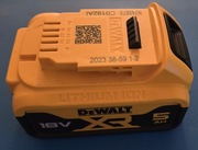 Akumulator DeWALT XR 18V 5Ah – używany, w pełni sprawny