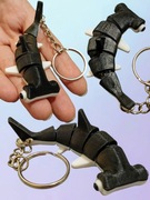 Brelok Breloczek do kluczy lub plecaka REKIN MŁOT DRUK 3D FLEXI