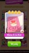 Menu A La Kot KARTA COIN MASTER 