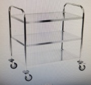 Wózek gastronomiczny, kelnerki, transportowy