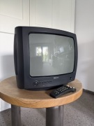 Telewizor Philips 14 cali stereo retrogaming crt tv z pilotem