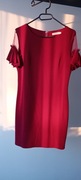 Sukienka koktajlowa M na wesele butik burgund