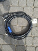 Kabel XLR + Powercon 5m combo Helusound