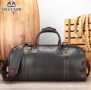 Męska torba podróżna ze skóry naturalnej.