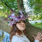 Sokoły-design wianek Calypso wróżka ślub LGBT