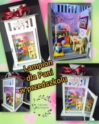 Lampion prezent na zakończenie roku szkolnego dla wychowawcy 