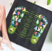 Mata do Masażu Stóp Akupresurą Tradycyjnej Medycyny Chińskiej Bezbateryjne