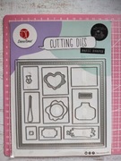 Wykrojnik metalowy scrapbooking do maszynki DecoTime kwadrat 