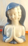 MADONNA  figurka porcelanowa sygnowana'50 GEROLD super stn