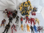 Figurki Transformers i Power Rangers zestaw Bumblebee Optimus