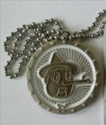 SHREK Medalion Pinokio amulet