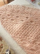 CHUSTA RĘCZNIE ROBIONA NA SZYDEŁKU