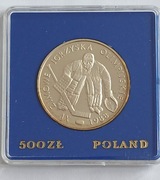 500 zł XV zimowe igrzyska olimpijskie Calgary 1988 