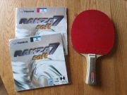 Rakietka składana Butterfly Petr Korbel, Yasaka Rakza 7 soft 